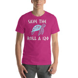 Save The Turtles. Roll a 20 - Unisex T-Shirt